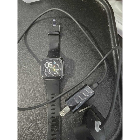 NEW Fitbit Versa 2 Health & Fitness Smartwatch Authentic Activity Tracker - S+L" - Picture 1 of 1
